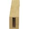 Ekena Millwork 3-inch W x 10-inch D x 10-inch H Del Monte Rough Cedar Woodgrain TimberThane Knee Brace, Primed BRCUR03X10X10DELRCPR - alternate 3